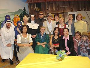 Gruppenbild der Schauspieler